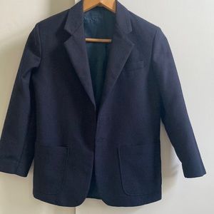 Boys navy blazer